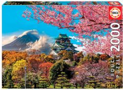 EDUCA CASSE-TÊTE 2000 PIÈCES - CHÂTEAU D'OSAKA, JAPON #32119276
